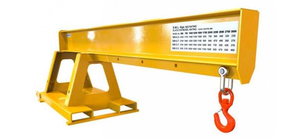 Raised forklift jib attachments for sale online