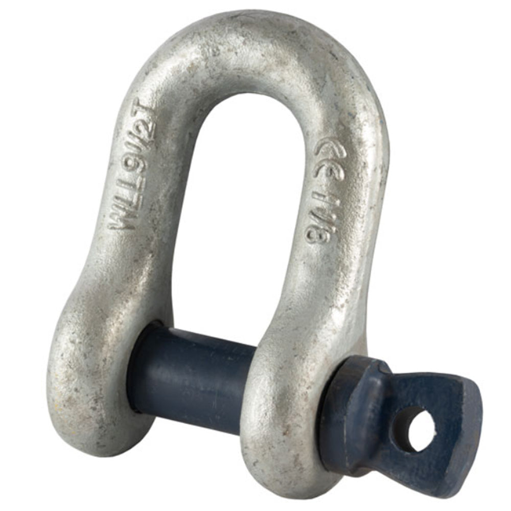 Blue Pin Dee Shackles with Screw Collar Pin image