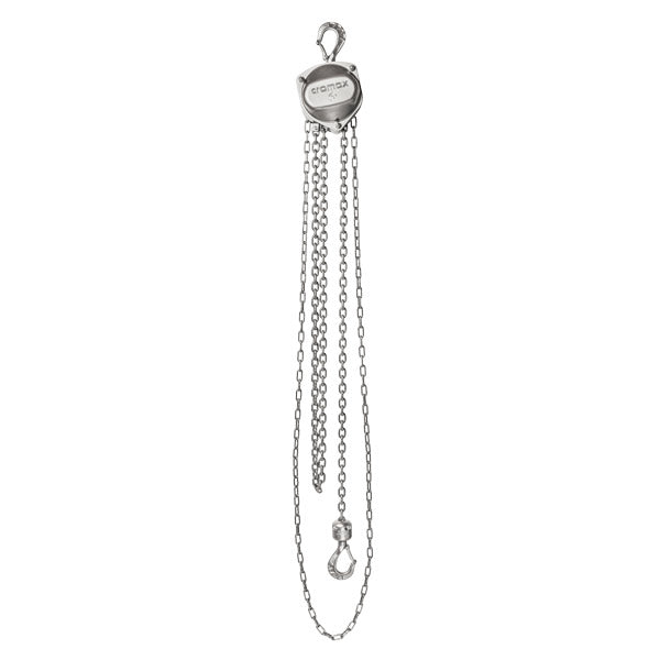 Cromox CCH manual stainless steel chain hoist for food and pharmaceutical environments