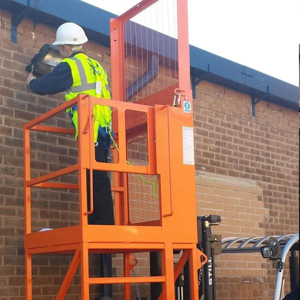 Fork Mounted High Lift Access Platform + Forklift Cages Safety Awareness Course