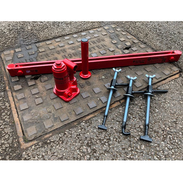 Mustang Hydraulic Manhole Cover Seal Breaker + Hydraulic Manhole Cover Lifters Safety Awareness Course