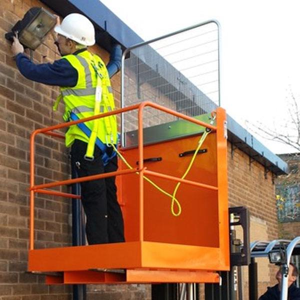 Fork Mounted Access Platform + Forklift Cages Safety Awareness Course