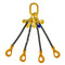 4.2 Ton Grade 8 Four Leg Chain Sling with Shorteners and Self-Locking Hooks