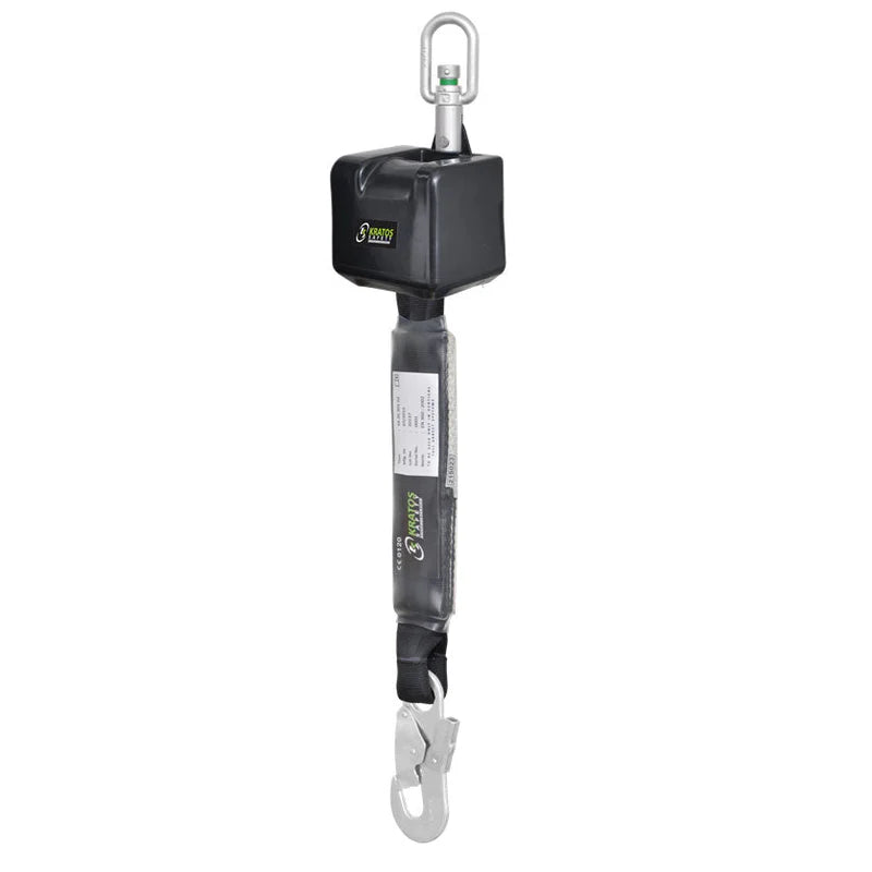 Kratos 2.5m Retractable Fall Arrester + Fall Arrest Blocks Safety Awareness Course