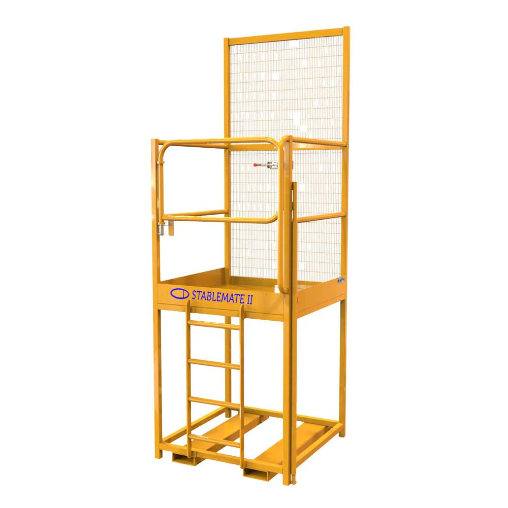 Forklift Safety Cage - Raised + Forklift Cages Safety Awareness Course