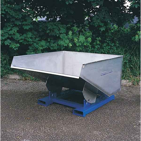 Forklift Tipping Skip - Heavy Duty - Galvanised