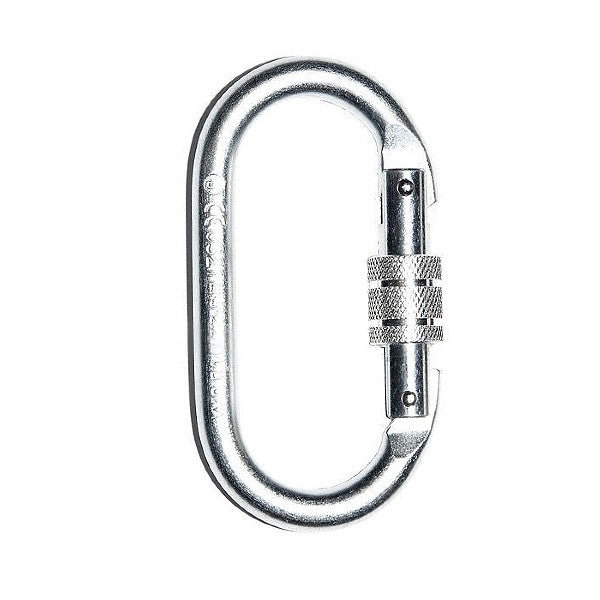 Guardian Steel Karabiner with Screwgate and 17mm Gate Opening