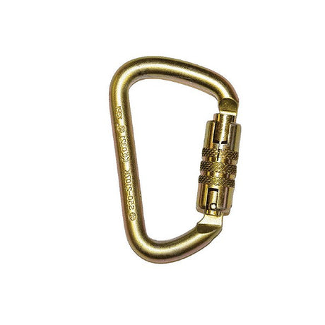 Guardian Steel Triple Lock Karabiner with Twistlock and 20mm Gate Opening
