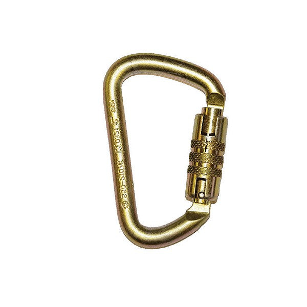Guardian Steel Triple Lock Karabiner with Twistlock and 20mm Gate Opening