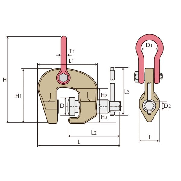 Tiger SCC Screw Cam Clamp
