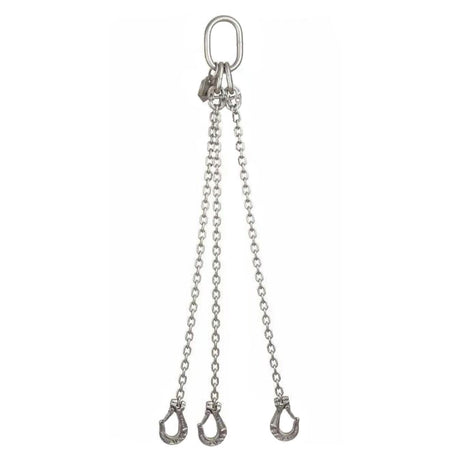5.15 Ton Cromox Stainless Steel Three Leg Chain Sling with Clevis Sling Hooks