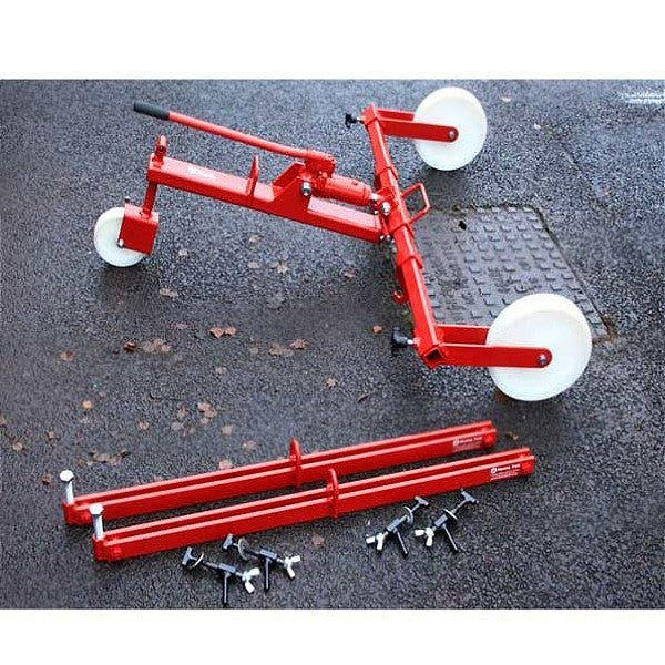 Hydraulic Manhole Cover Lifter with Spreader Bars
