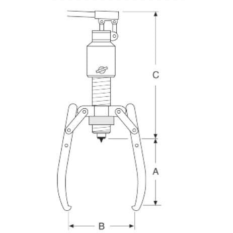 Yale BMZ Integrated Hydraulic Puller Kit