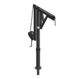 500kg WLL 760mm Reach Wimched Spilt Pole Davit
