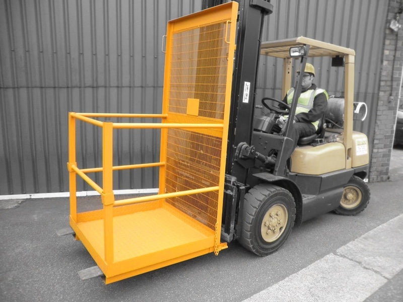 How to use a Forklift Cage Safely