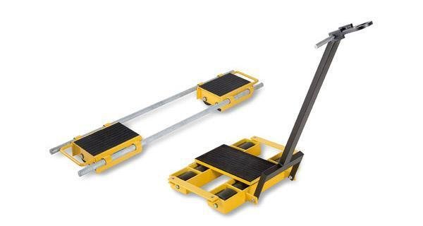 Using Skates for Moving Heavy Objects