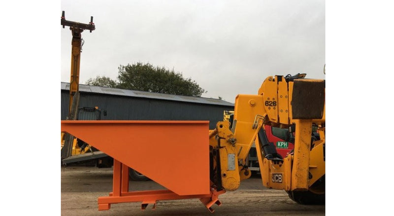 Telehandler Using Tipper Skip Forklift Tipping Skips: Essential Tips for Safe and Effective Use ...