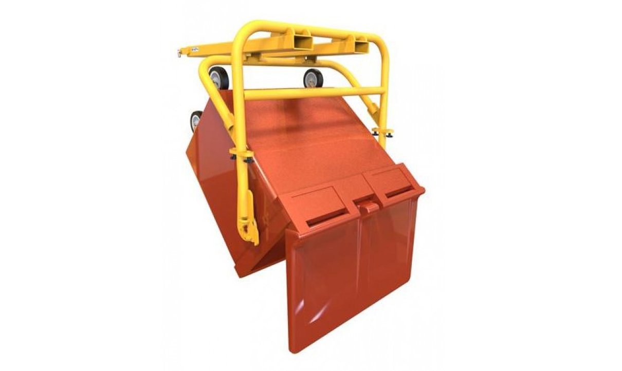 Easy Bin Handling using Forklift Attachments