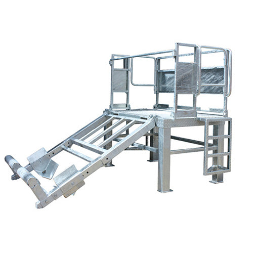 Crane Concrete Skips and Wash Platforms