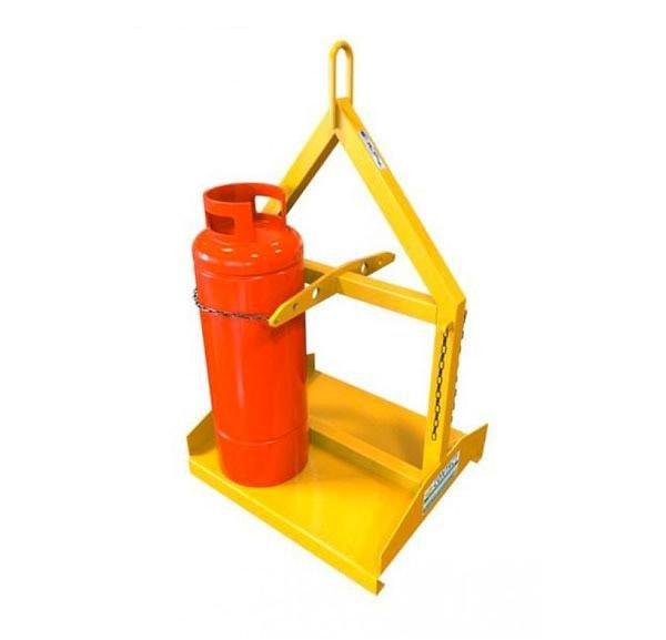 Crane Attachments that lift drums and bottles