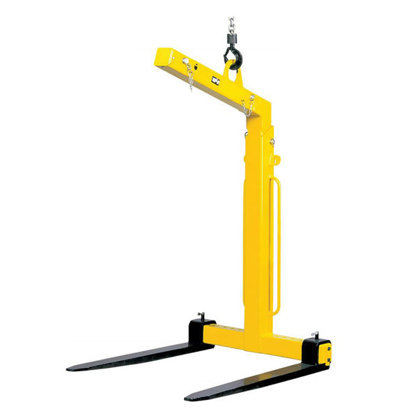 Self weight and manual balance crane forks for sale with free delivery in the UK