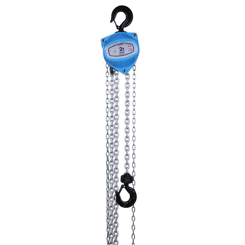 2t Tractel Tralift Manual Chain Hoist 1 fall 