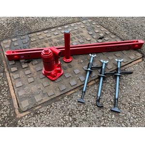 Mustang Hydraulic Manhole Cover Seal Breaker + Hydraulic Manhole Cover Lifters Safety Awareness Course