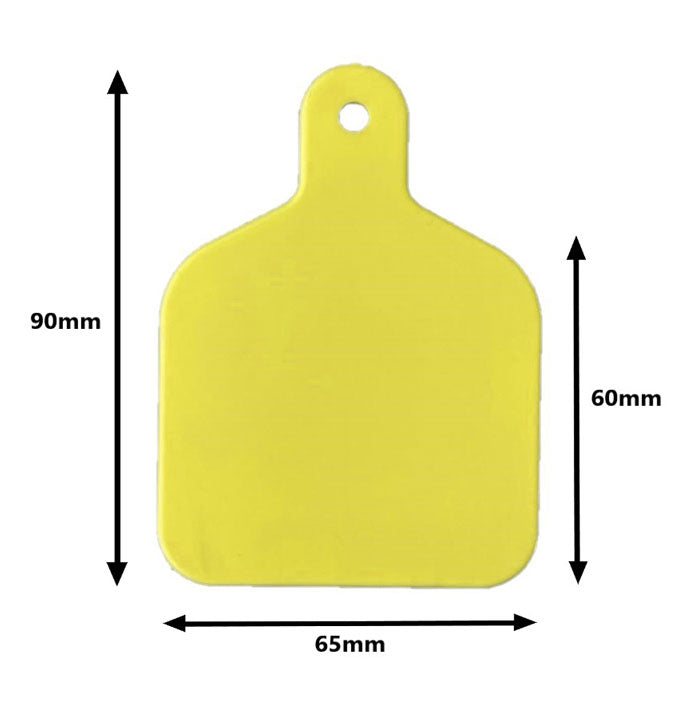 Plain Large Tags- size