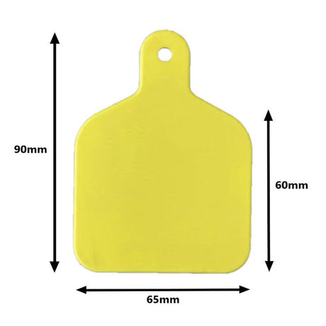 Plain Large Tags- size