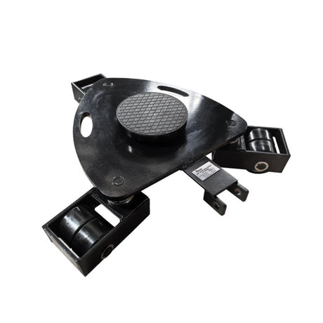 Black Viper VRS10 10-ton 360-degree rotating moving skate with three roller assemblies