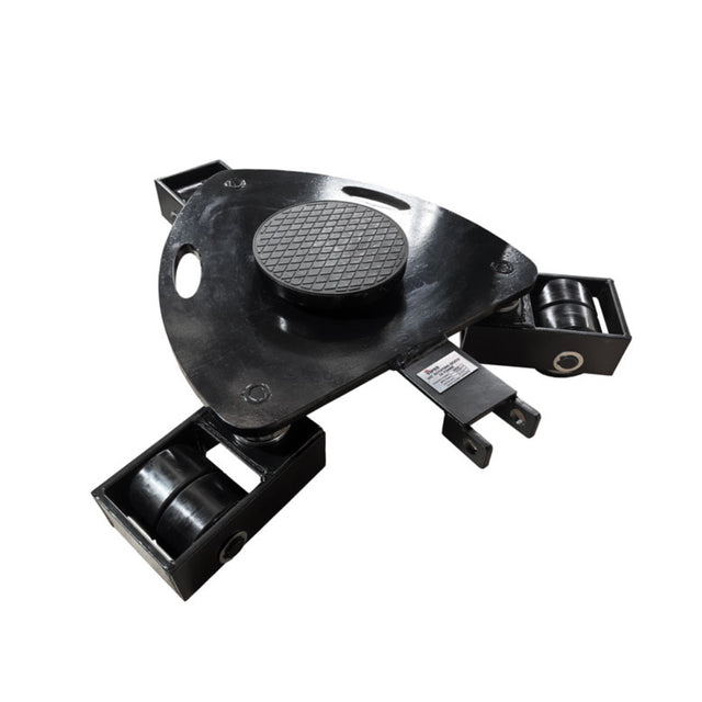 Black Viper VRS10 10-ton 360-degree rotating moving skate with three roller assemblies