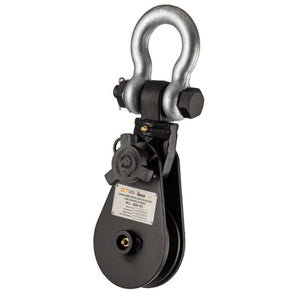 Viper Wire Rope Snatch Block Shackle Head fornt view