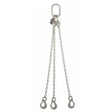 8.15 Ton Cromox Stainless Steel Three Leg Chain Sling with Clevis Sling Hooks