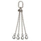 8.15 Ton Cromox Stainless Steel Four Leg Chain Sling with Clevis Sling Hooks