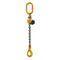 3.15 Ton Grade 8 Single Leg Chain Sling with Shortener and Self-Locking Hook