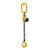 2 Ton Grade 8 Single Leg Chain Sling with Shortener and Sling Hook