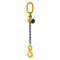 2 Ton Grade 8 Single Leg Chain Sling with Shortener and Swivel Hook