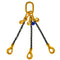 4.2 Ton Grade 8 Three Leg Chain Sling with Shorteners and Self-Locking Hooks