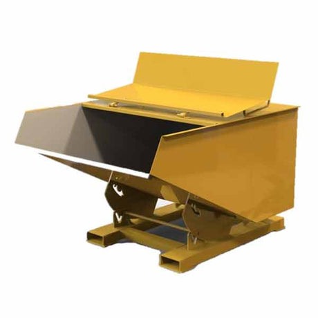 Forklift Tipping Skip - Lidded + Forklift Tipping Skips Safety Awareness Course