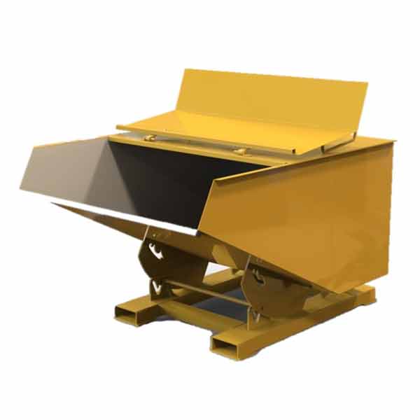 Forklift Tipping Skip - Lidded + Forklift Tipping Skips Safety Awareness Course