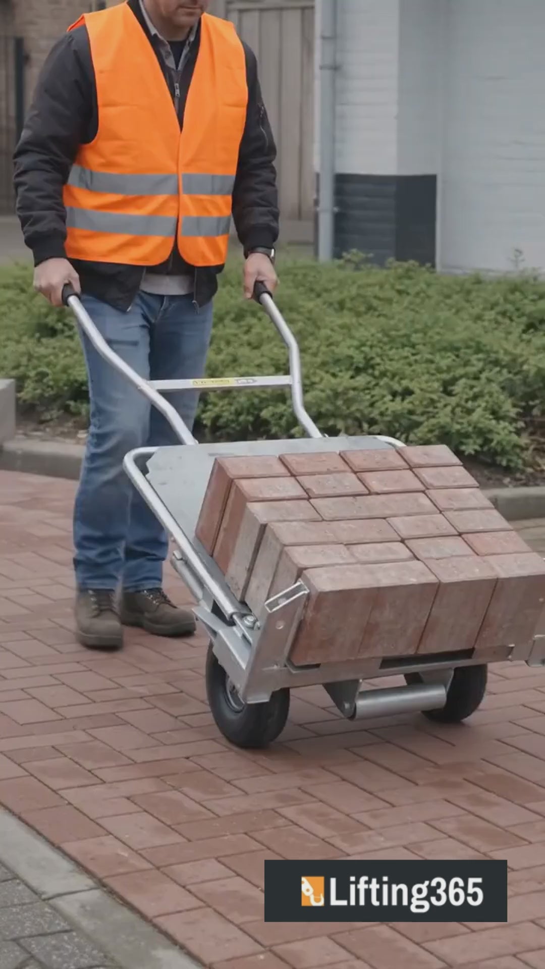 Probst Adjustable Paving Block Transport Cart Trolley