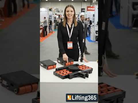 GT Viper machinery moving skates demonstration – Lifting365 UK