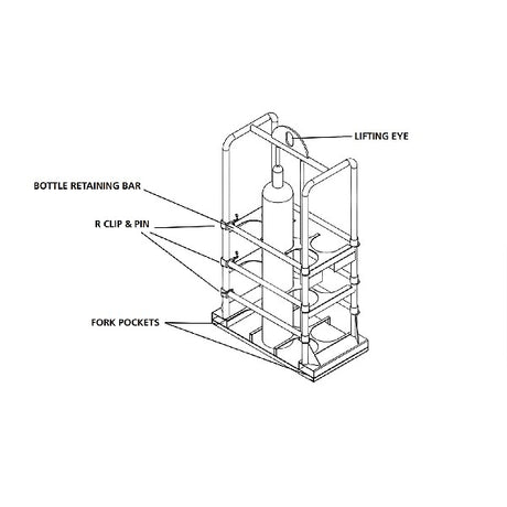 Eichinger® Gas Bottle Carrier