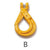2.8 Ton Grade 8 Double Leg Chain Sling with Shortener and Self-Locking Hook