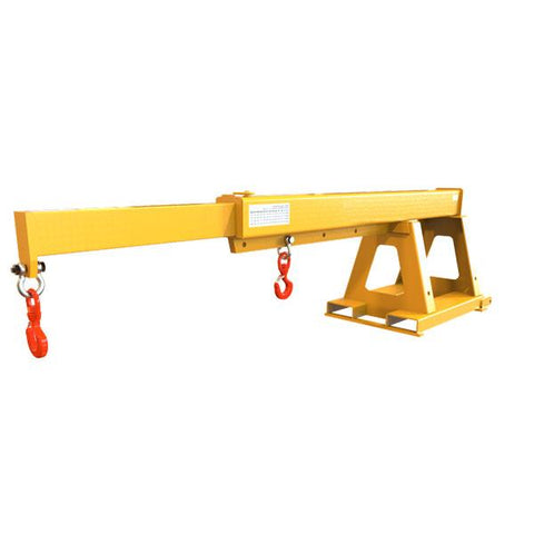 210kg Forklift Jib Raised Extender | Lifting365 Forklift Attachments