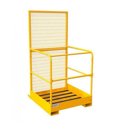 image of forklift safety cage near you