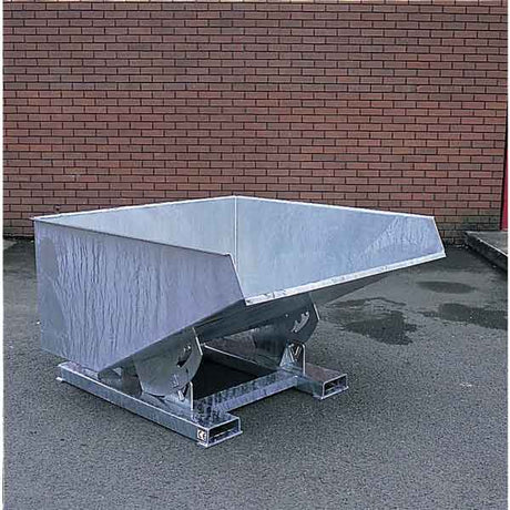 Forklift Tipping Skip - Galvanised