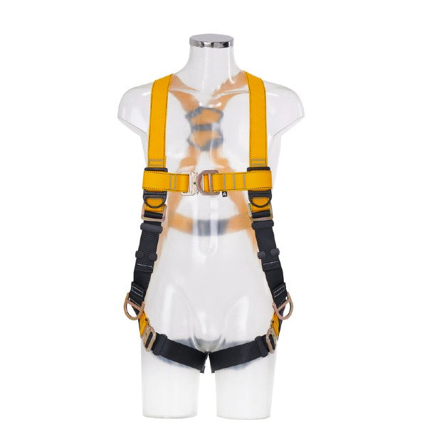 Guardian Series 4-Point Full Body Harness with Pass-Through Buckles