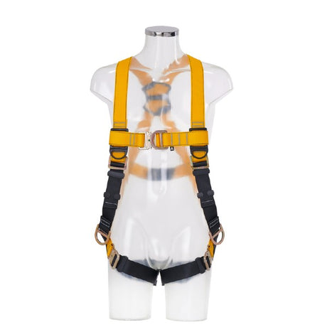 Guardian Series 4-Point Full Body Harness with Pass-Through Buckles