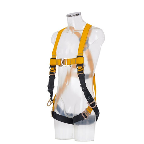 Guardian Series 4-Point Full Body Harness with Pass-Through Buckles